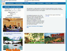 Tablet Screenshot of kohkongresort.com